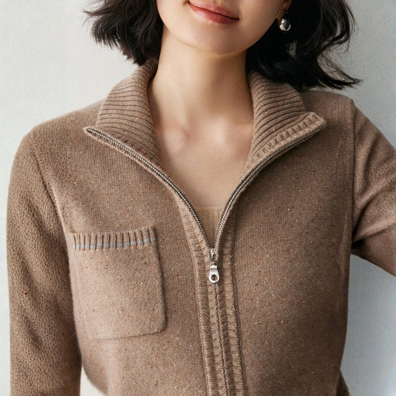 Wovengale – Cashmere Wool Cardigan - Hilltop Nord