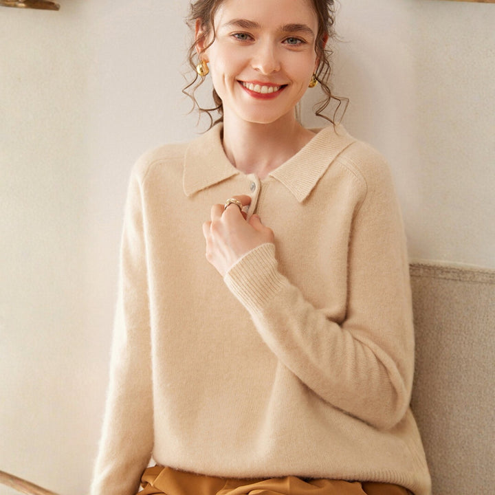 Azure – Cashmere Wool Sweater - Hilltop Nord