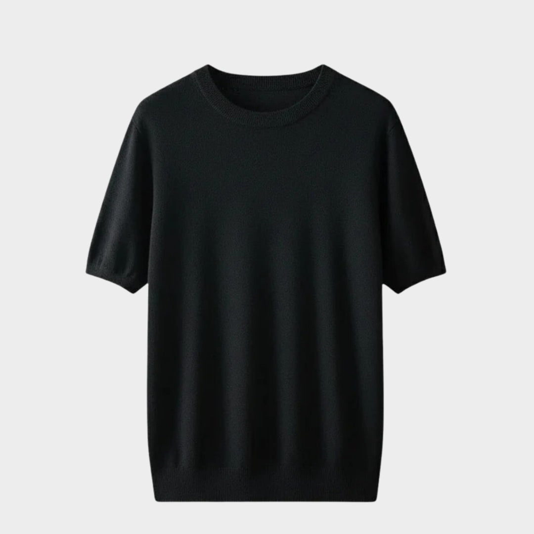 Merino Wool Crewneck Tee - Hilltop Nord
