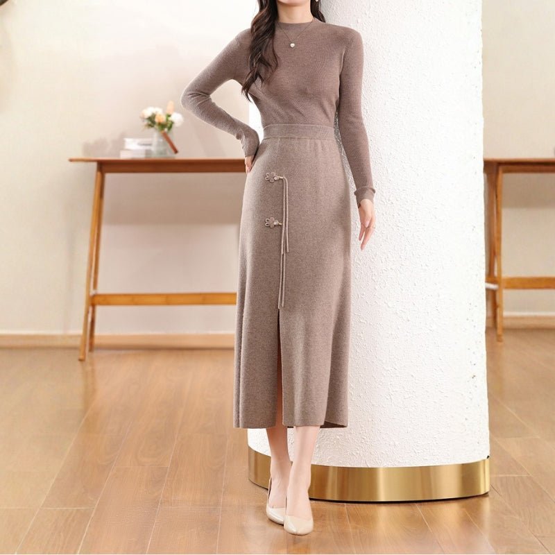 Willowpath – Cashmere Wool Skirt - Hilltop Nord