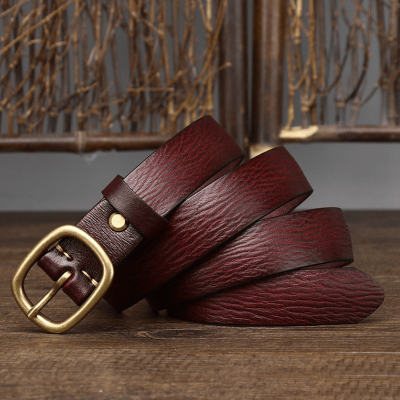 Mesa – Slim Leather Belt - Hilltop Nord