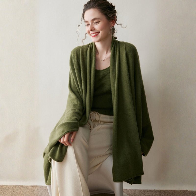 Hearthfall – Cashmere Wool Cardigan