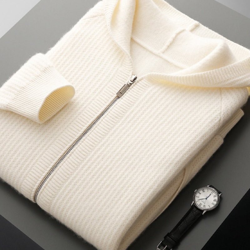 Alderway – Wool Zip Hoodie - Hilltop Nord