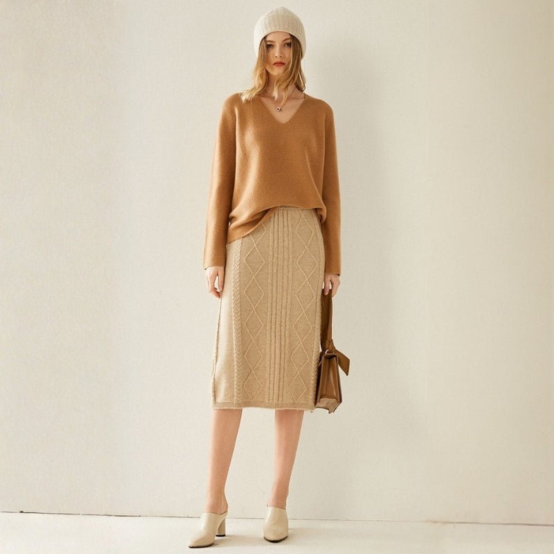 Highplain – Cashmere Skirt - Hilltop Nord