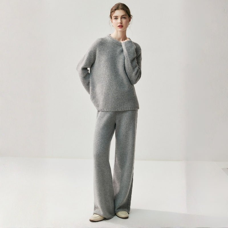 Slopehaven – Cashmere Wool Pants - Hilltop Nord