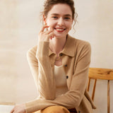 Embercliff – Cashmere Wool Cardigan - Hilltop Nord