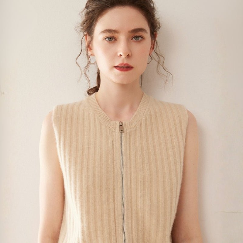 Valehaven – Cashmere Wool Vest - Hilltop Nord