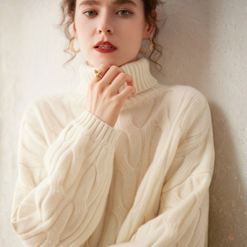 Harborfield – Cashmere Wool Sweater - Hilltop Nord