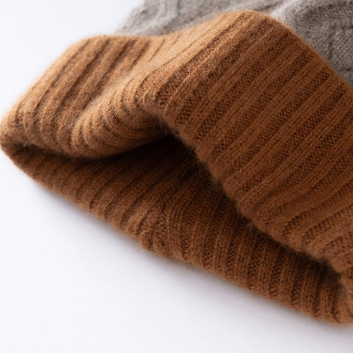 DiamondDrift – Cashmere Wool Beanie - Hilltop Nord