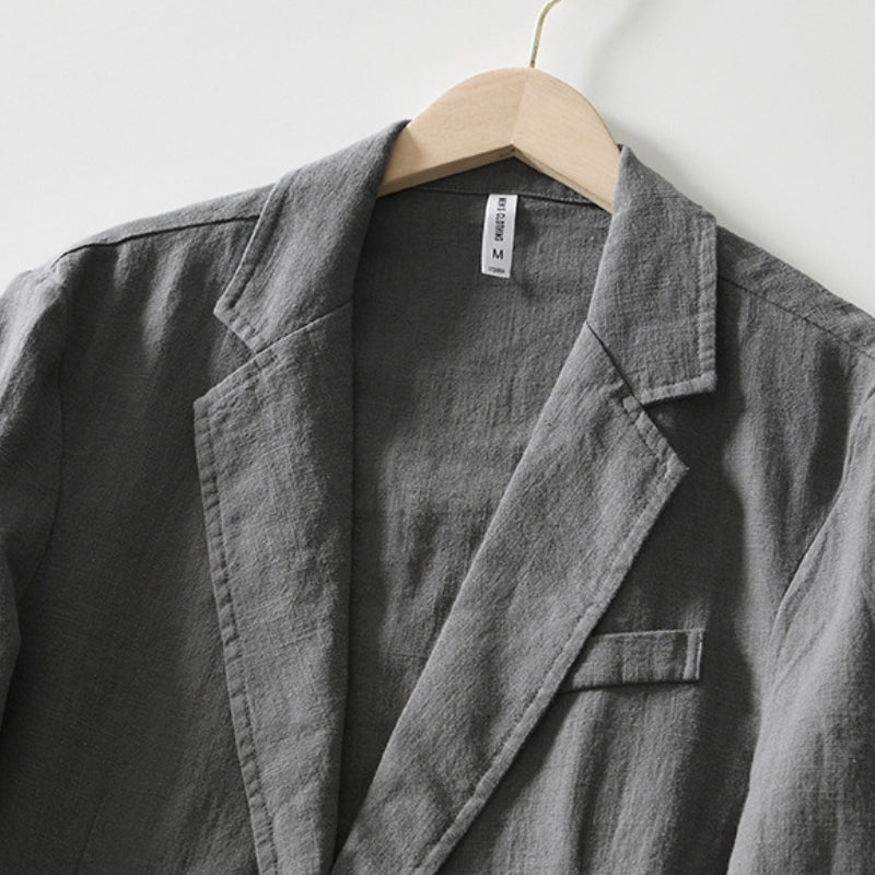 Cassian – Cotton Blazer - Hilltop Nord