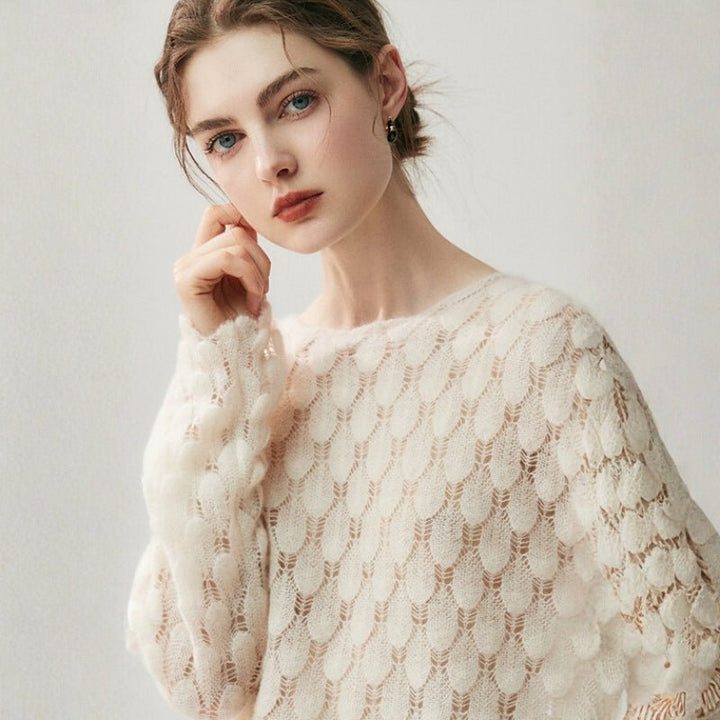 Scaleweave – Cashmere Wool Sweater - Hilltop Nord