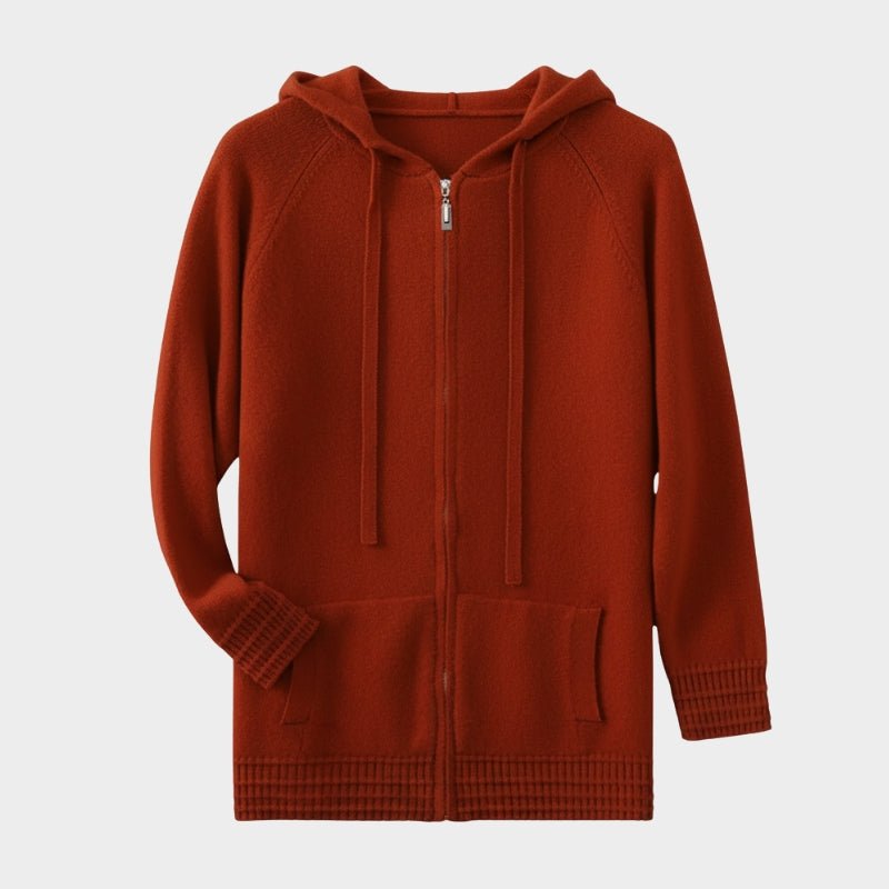 Alder - Merino Zip Hoodie - Hilltop Nord