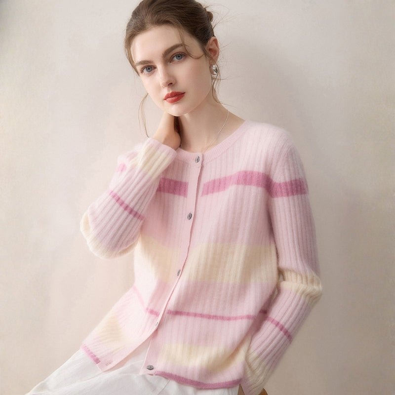 Blushline – Cashmere Cardigan - Hilltop Nord