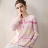 Blushline – Cashmere Cardigan - Hilltop Nord