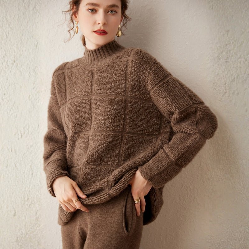 Forgegrid – Cashmere Wool Sweater - Hilltop Nord
