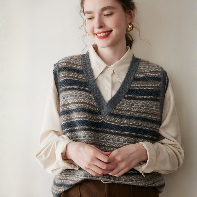 Oakridge – Cashmere Wool Vest - Hilltop Nord