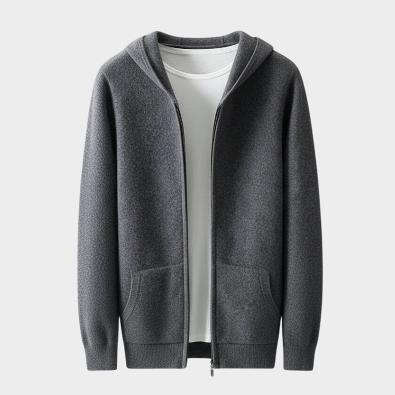 Horizon - Merino Pocket Zip Up - Hilltop Nord