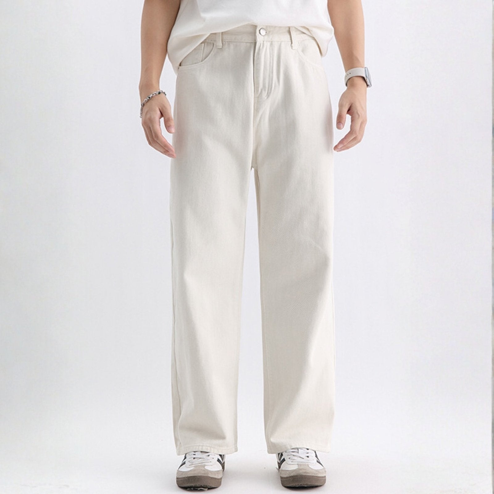 Solridge – Cotton Wide - Leg Pants - Hilltop Nord
