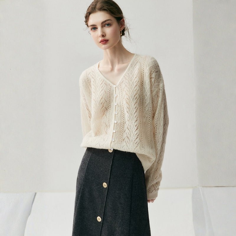 Fernridge – Cashmere Wool Cardigan