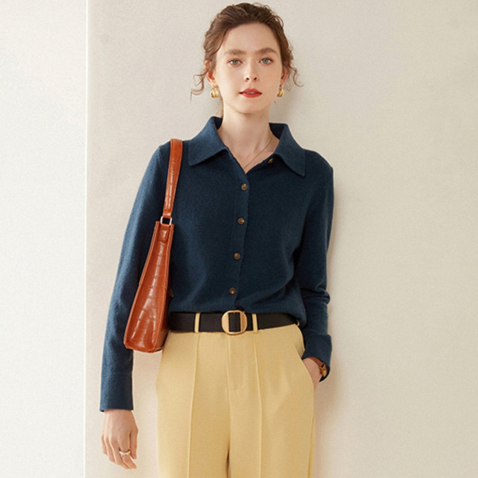 Loomstead – Cashmere Wool Cardigan - Hilltop Nord