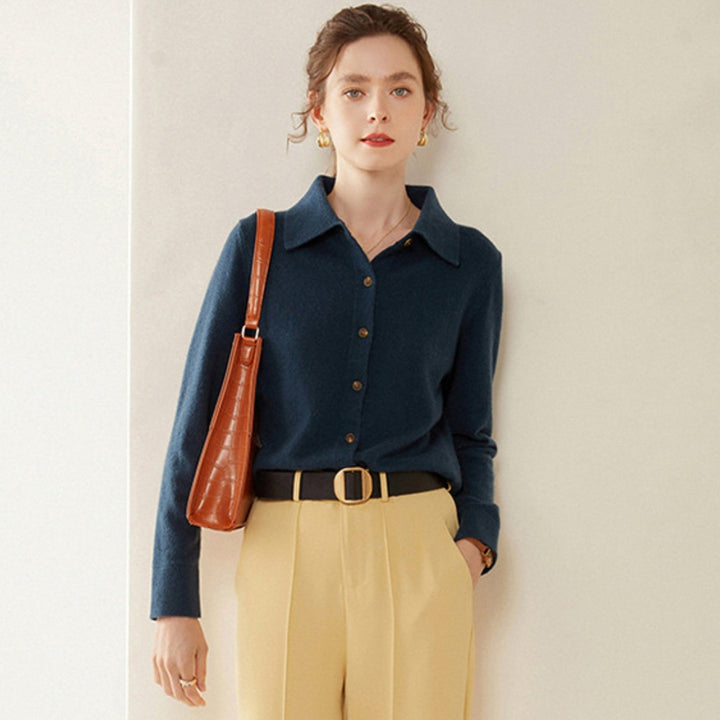 Loomstead – Cashmere Wool Cardigan - Hilltop Nord