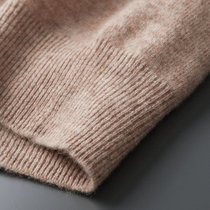 Theo – Wool Knit Polo - Hilltop Nord