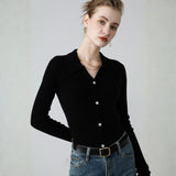 Seraphina – Cashmere Wool Cardigan