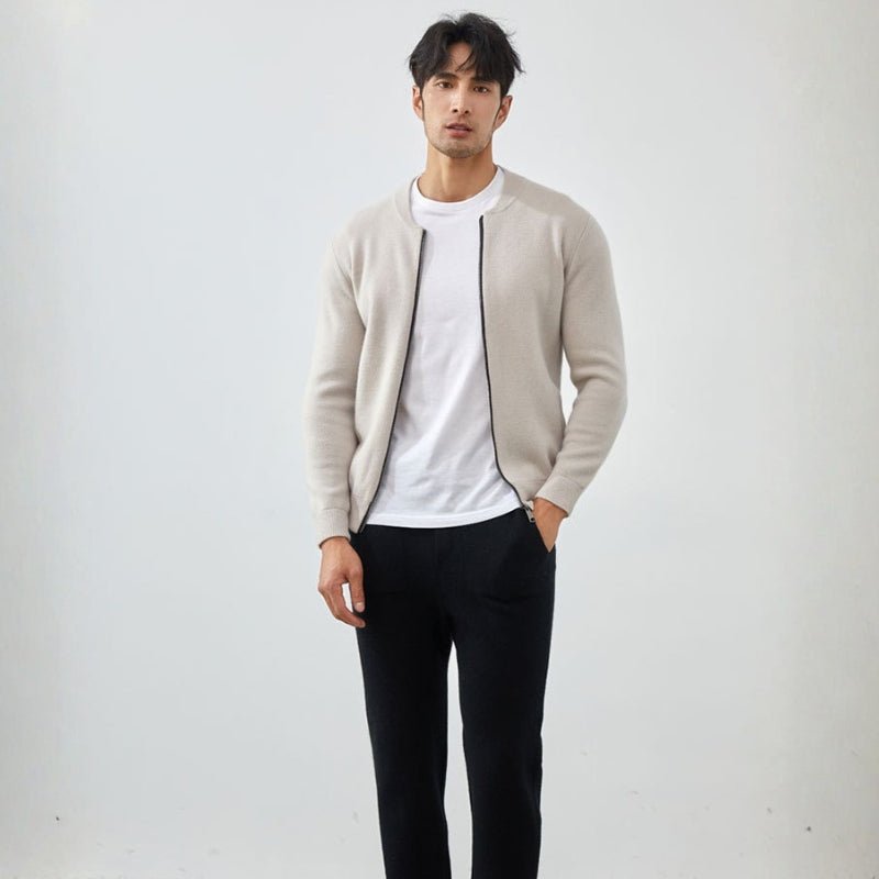 Coastpath – Cashmere Wool Cardigan - Hilltop Nord