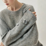 Frostpetal – Cashmere Wool Sweater - Hilltop Nord