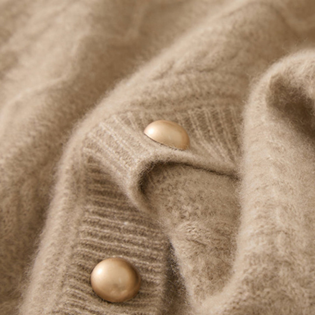 Wavecrest – Cashmere Wool Cardigan - Hilltop Nord