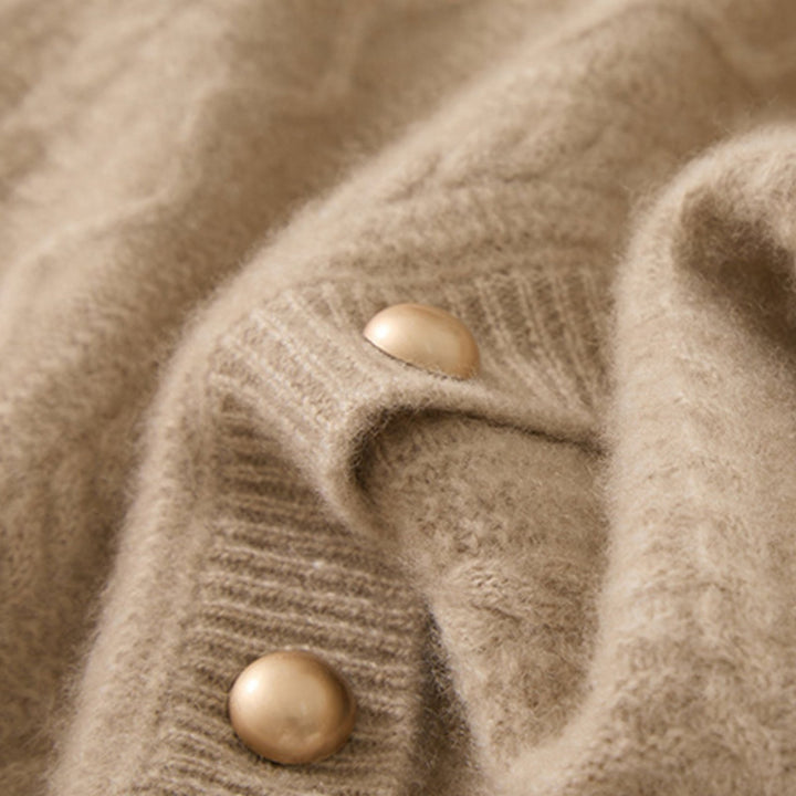 Wavecrest – Cashmere Wool Cardigan - Hilltop Nord
