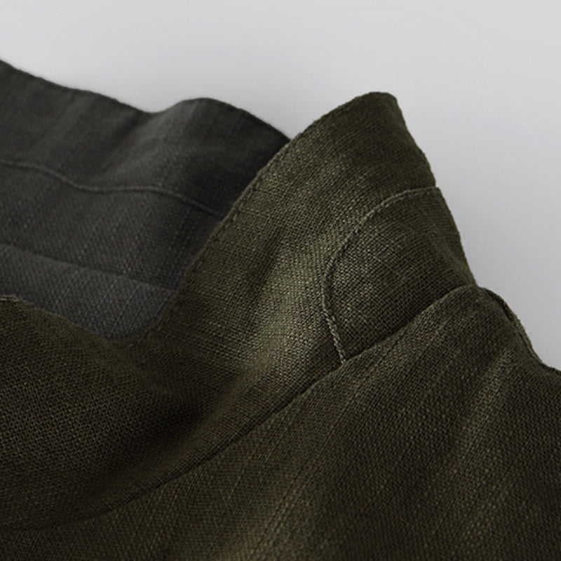 Westcliff – Linen Zip Up Jacket