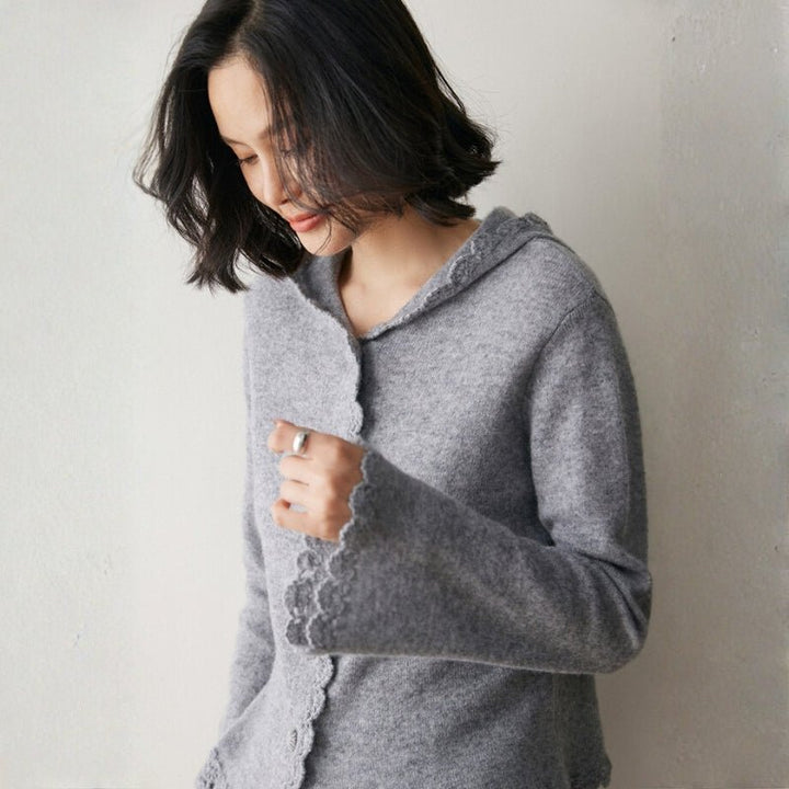 Softedge – Cashmere Wool Cardigan - Hilltop Nord