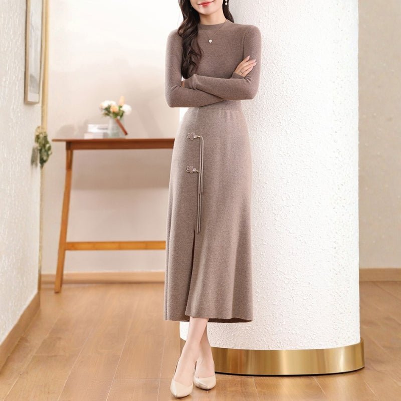 Willowpath – Cashmere Wool Skirt - Hilltop Nord