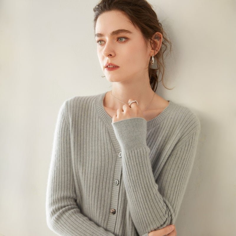 Greyhaven – Cashmere Wool Cardigan - Hilltop Nord