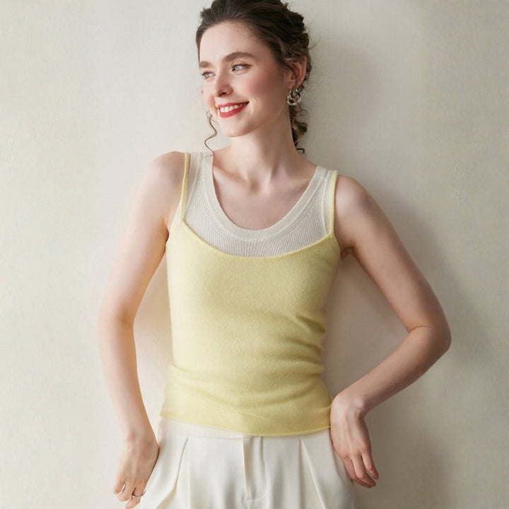 Softveil – Cashmere Wool Camisole - Hilltop Nord