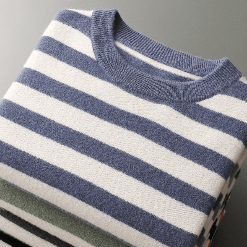 Mariner - Wool Stripe Sweater - Hilltop Nord