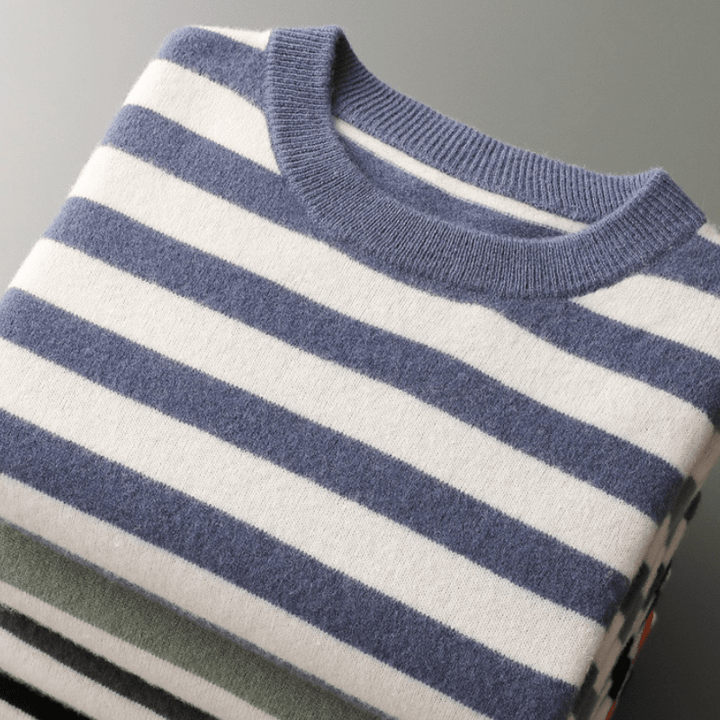Mariner - Wool Stripe Sweater - Hilltop Nord