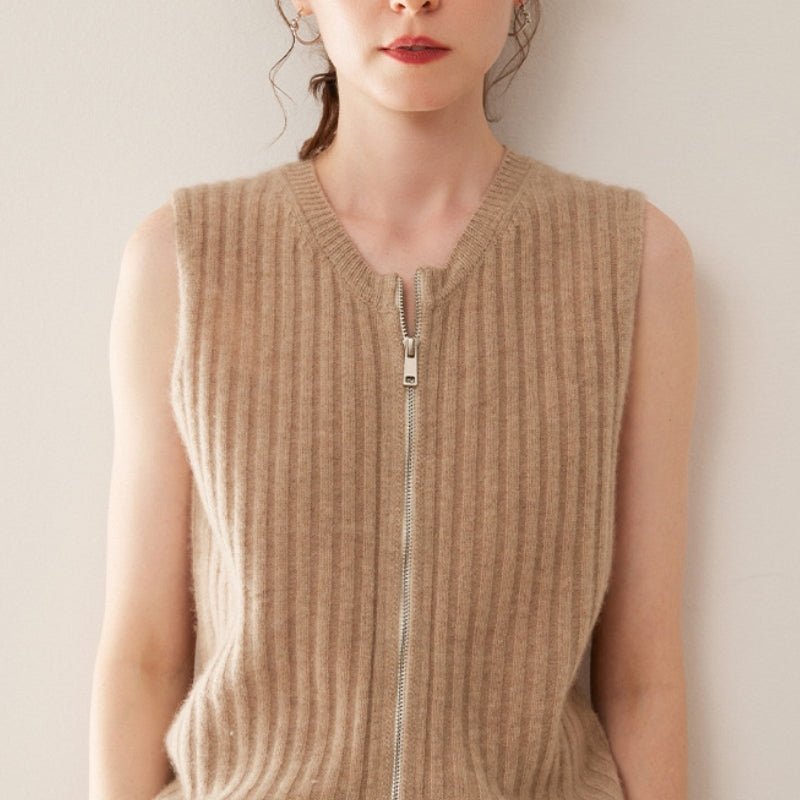 Valehaven – Cashmere Wool Vest - Hilltop Nord