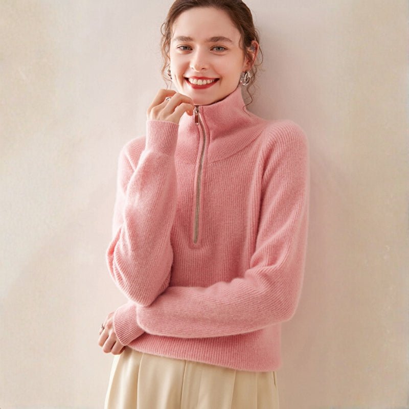 Windrift – Wool Half - Zip Sweater - Hilltop Nord