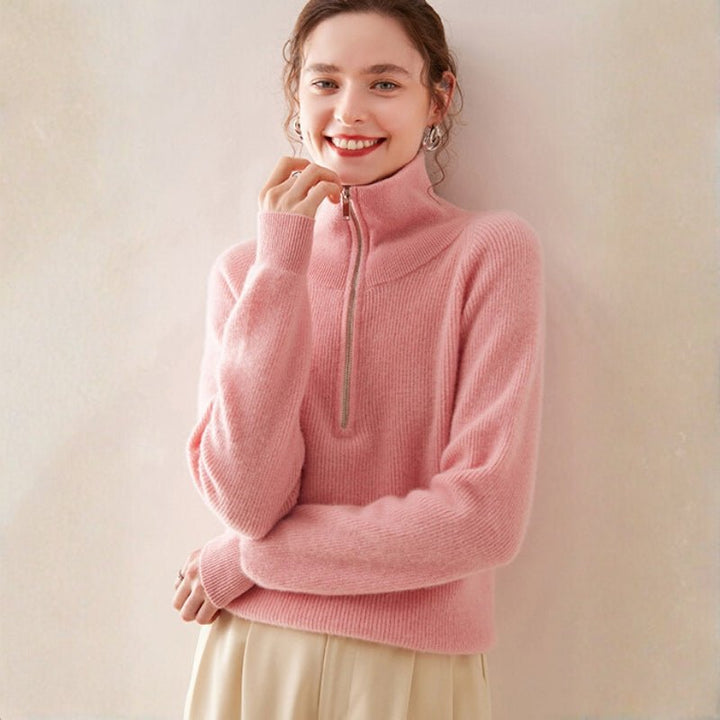 Windrift – Wool Half - Zip Sweater - Hilltop Nord