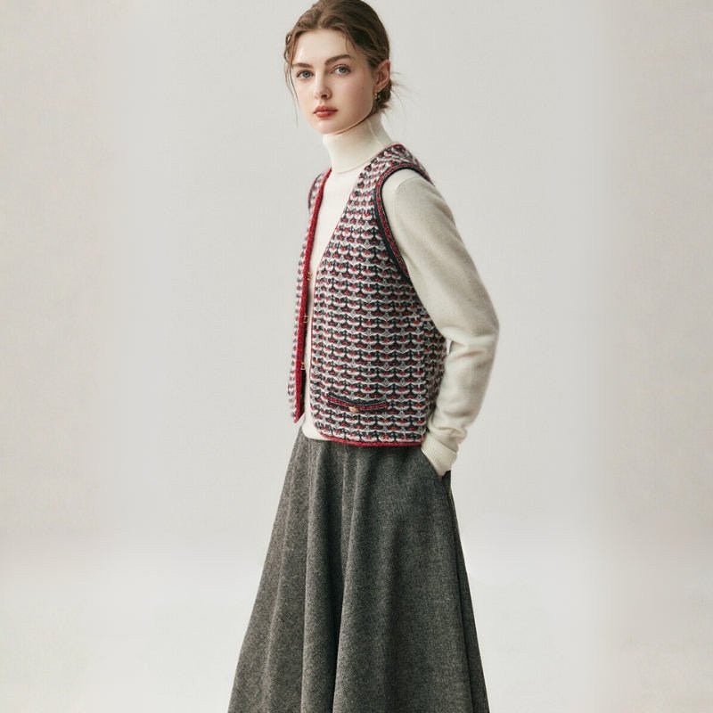 Rootstitch – Cashmere Wool Vest - Hilltop Nord