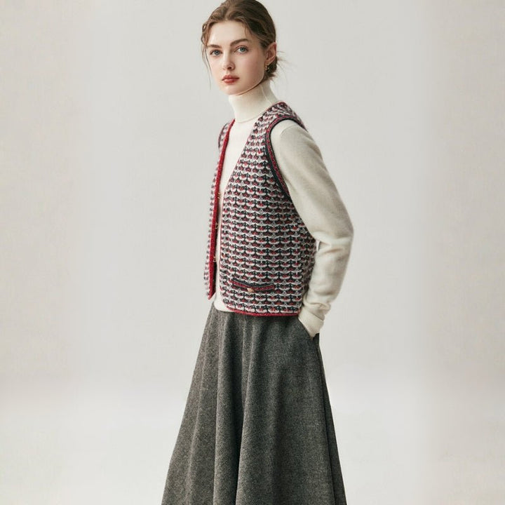 Rootstitch – Cashmere Wool Vest - Hilltop Nord