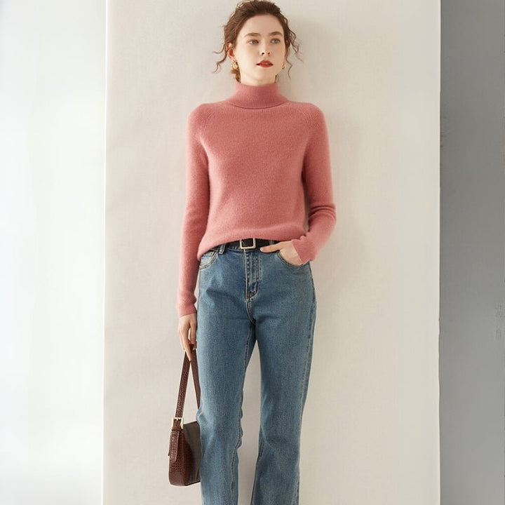 Bloom – Cashmere Turtleneck Sweater - Hilltop Nord