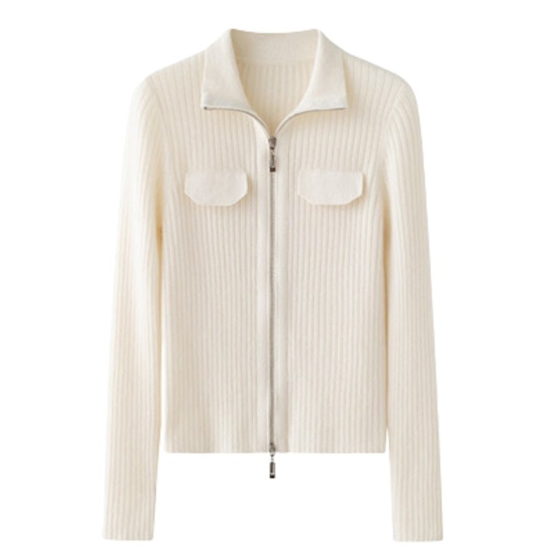 Calista – Cashmere Wool Cardigan - Hilltop Nord