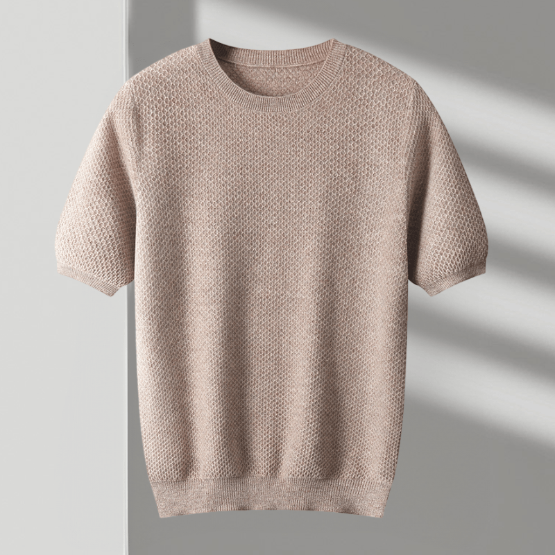 Crestwood - Wool Textured Knit Tee - Hilltop Nord