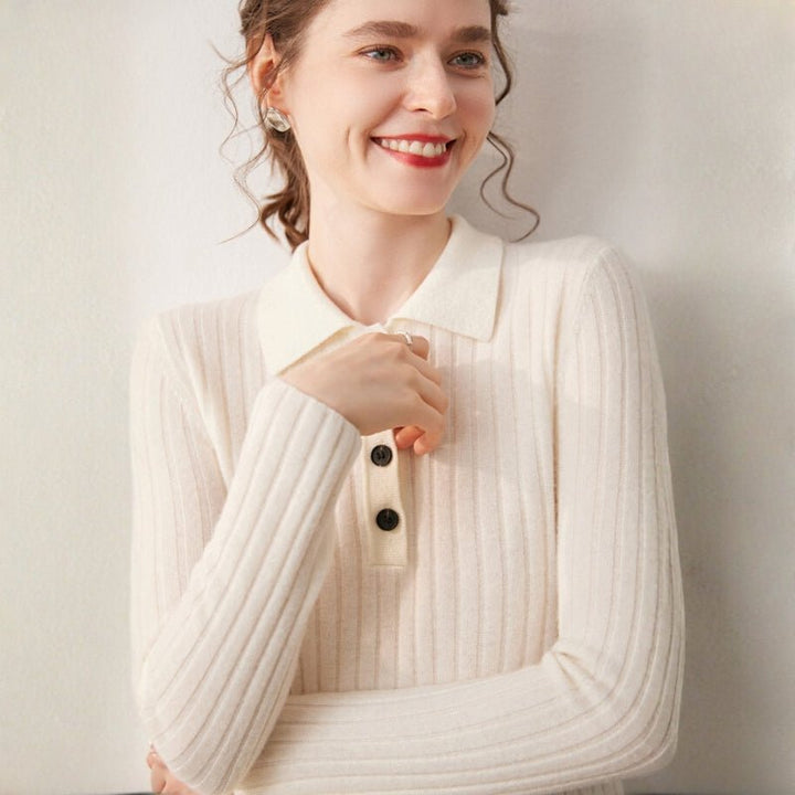 Alessandra – Cashmere Wool Sweater - Hilltop Nord