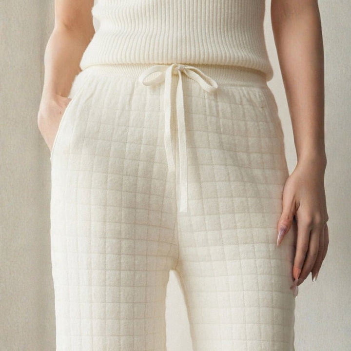 Softgrid – Cashmere Wool Pants - Hilltop Nord