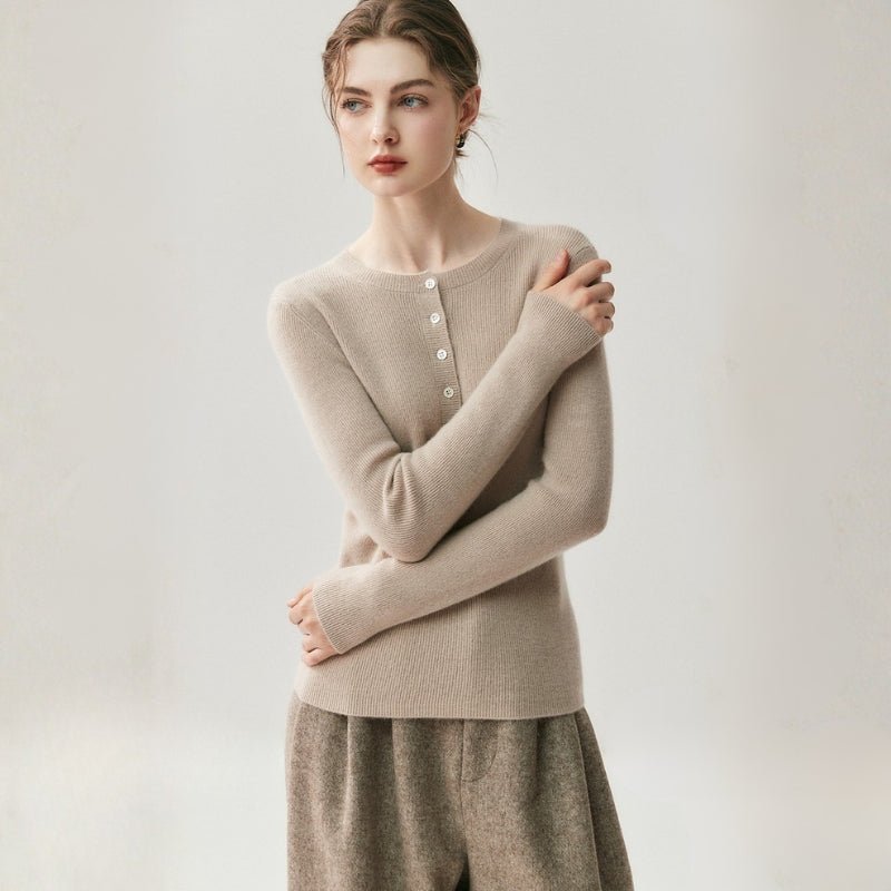 Crosshaven – Cashmere Wool Sweater - Hilltop Nord