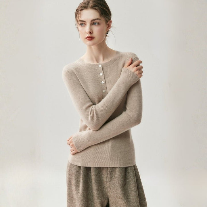 Crosshaven – Cashmere Wool Sweater - Hilltop Nord